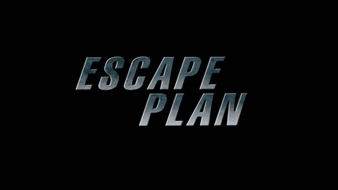 Titelbildschirm vom Film Escape Plan