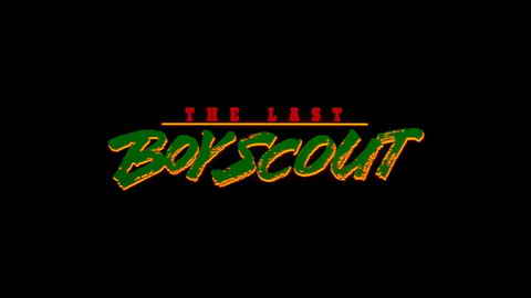 Titelbildschirm vom Film Last Boy Scout