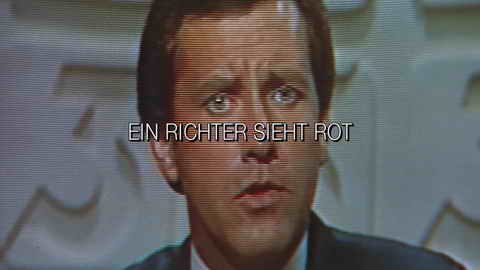 Titelbildschirm vom Film Richter sieht rot, Ein