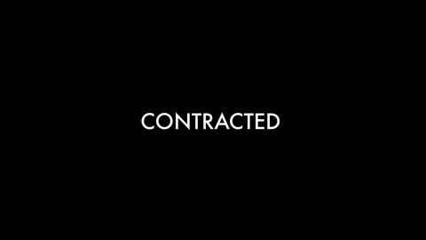 Titelbildschirm vom Film Contracted