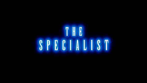 Titelbildschirm vom Film Specialist, The