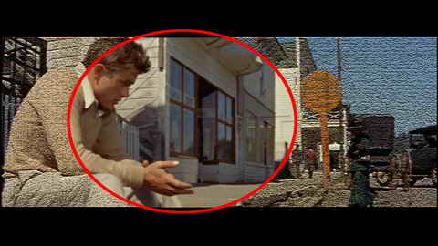 Fehlerbild [01] zum Film 'Jenseits von Eden'