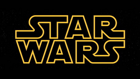 Titelbildschirm vom Film Star Wars: Episode IV (Krieg der Sterne)