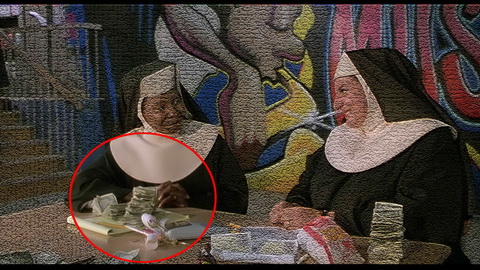 Fehlerbild [04] zum Film 'Sister Act 2 - In göttlicher Mission'