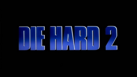 Titelbildschirm vom Film Stirb langsam 2