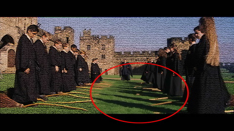 Fehlerbild [13] zum Film 'Harry Potter und der Stein der Weisen'