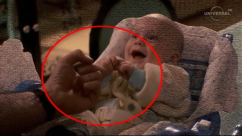 Fehlerbild [04] zum Film 'Kuck' mal wer da spricht'