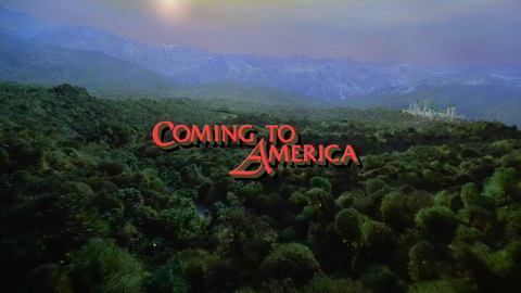 Titelbildschirm vom Film Prinz aus Zamunda, Der