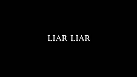 Titelbildschirm vom Film Dummschwätzer, Der