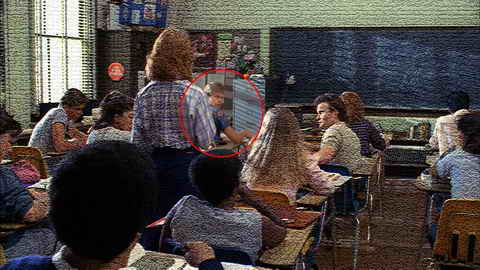 Fehlerbild [07] zum Film 'Nightmare on Elm-Street'