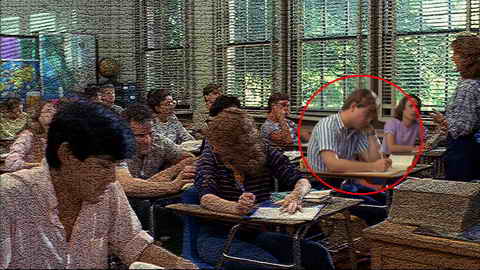 Fehlerbild [07] zum Film 'Nightmare on Elm-Street'