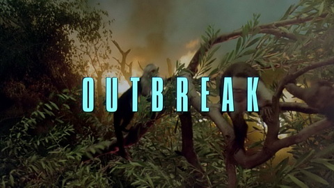 Titelbildschirm vom Film Outbreak - Lautlose Killer