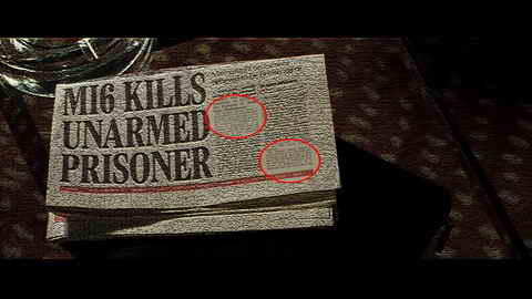 Fehlerbild [01] zum Film 'James Bond - Casino Royale'