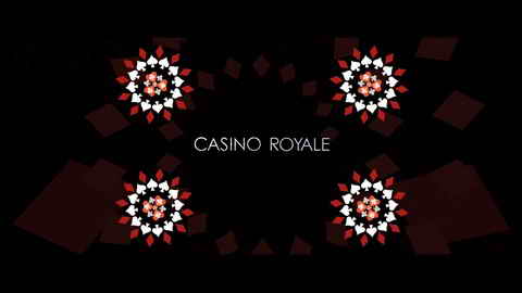 Titelbildschirm vom Film James Bond - Casino Royale