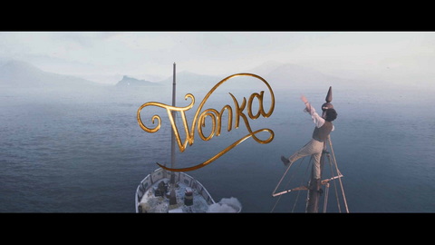 Titelbildschirm vom Film Wonka