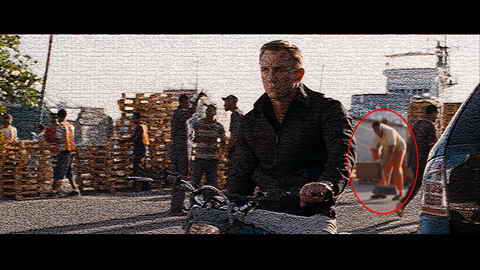 Fehlerbild [08] zum Film 'James Bond - Ein Quantum Trost'