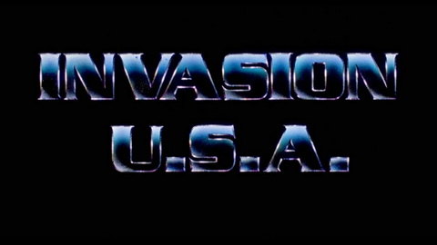 Titelbildschirm vom Film Invasion U.S.A.