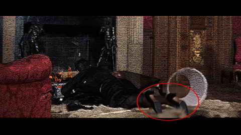 Fehlerbild [02] zum Film 'James Bond - Feuerball'