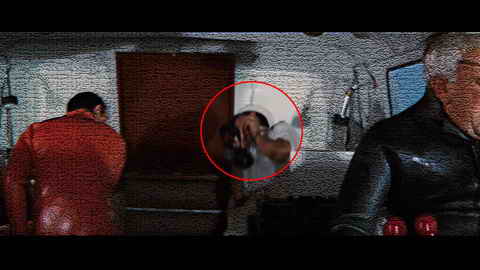 Fehlerbild [22] zum Film 'James Bond - Feuerball'