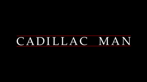 Titelbildschirm vom Film Cadillac Man
