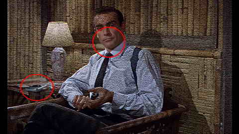 Fehlerbild [08] zum Film 'James Bond - James Bond Jagt Dr. No'