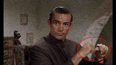 Fehlerbild [09] zum Film 'James Bond - James Bond Jagt Dr. No'