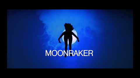 Titelbildschirm vom Film James Bond - Moonraker