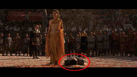 Fehlerbild [07] zum Film 'Gladiator'